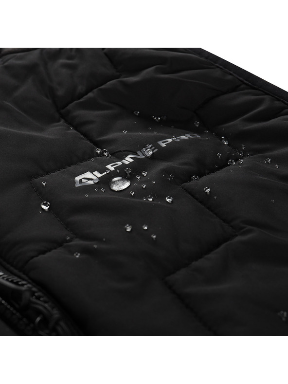 ALPINE PRO Dámska hrejivá vesta s merino výplňou ALPINE PRO NERCA black