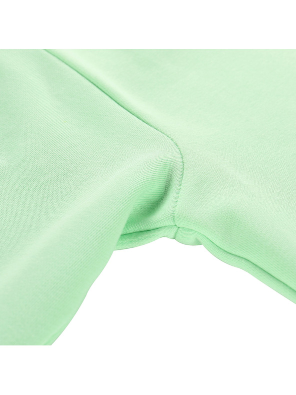 ALPINE PRO Dámska bavlnená mikina ALPINE PRO LOKKA paradise green