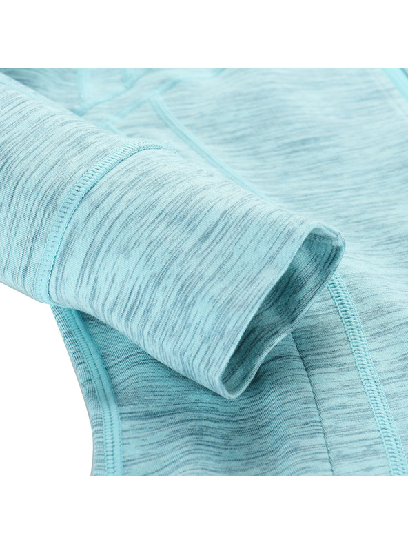 ALPINE PRO Dámska rýchloschnúca mikina ALPINE PRO GOLLA 2 aqua sea