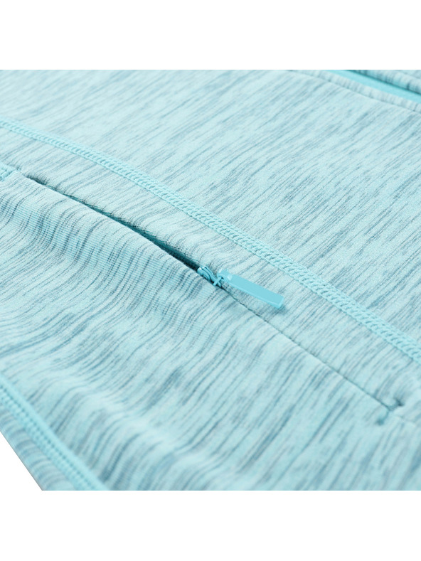 ALPINE PRO Dámska rýchloschnúca mikina ALPINE PRO GOLLA 2 aqua sea