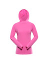 ALPINE PRO Dámska funkčná mikina s reflexnými prvkami ALPINE PRO IZARA neon pink