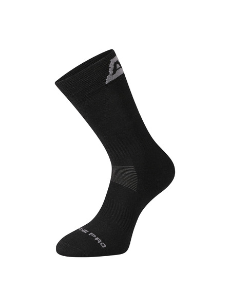 ALPINE PRO Antibakteriálne ponožky z merino vlny ALPINE PRO ERATE black