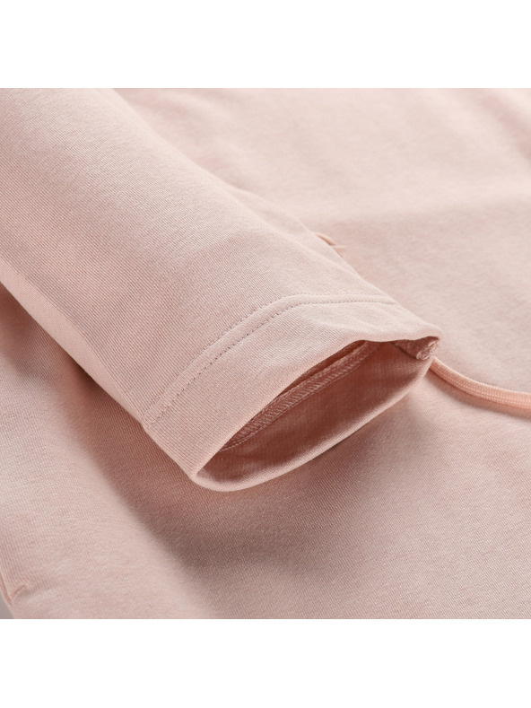 ALPINE PRO Dámske bavlnené šaty ALPINE PRO MOLEDA 2 peach whip