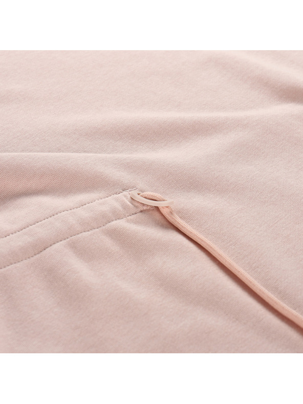 ALPINE PRO Dámske bavlnené šaty ALPINE PRO MOLEDA 2 peach whip