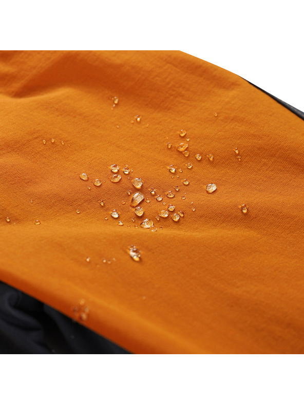 ALPINE PRO Detské softshellové nohavice ALPINE PRO AKANO autumn maple