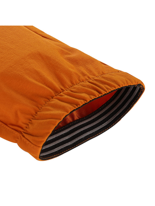 ALPINE PRO Detské softshellové nohavice ALPINE PRO AKANO autumn maple