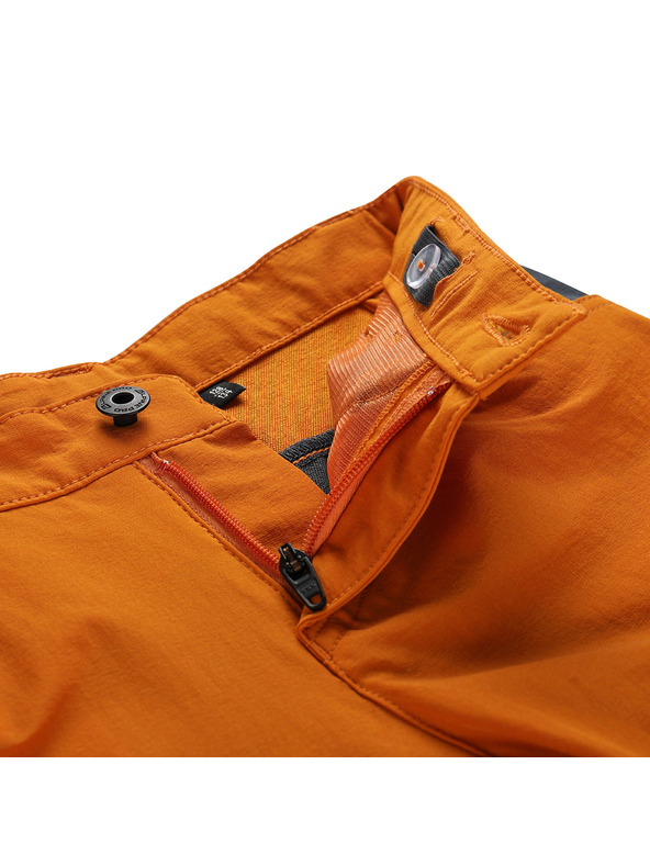 ALPINE PRO Detské softshellové nohavice ALPINE PRO AKANO autumn maple