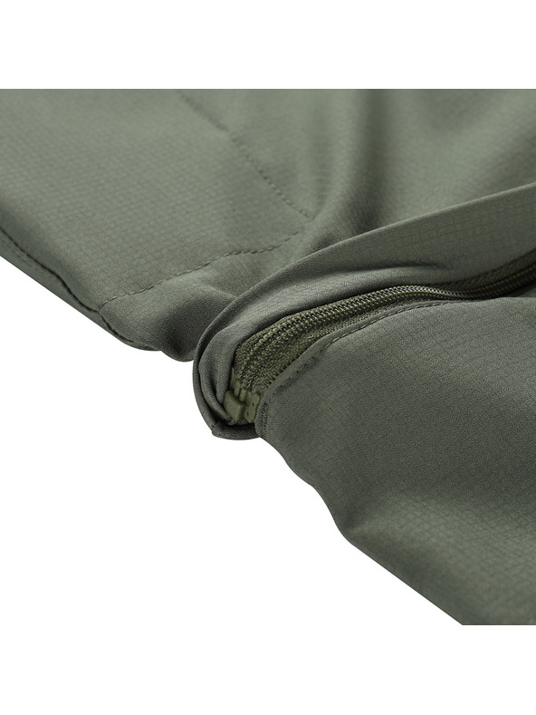 ALPINE PRO Detské nohavice s odopínateľnými nohavicami ALPINE PRO NESCO 2 olivine