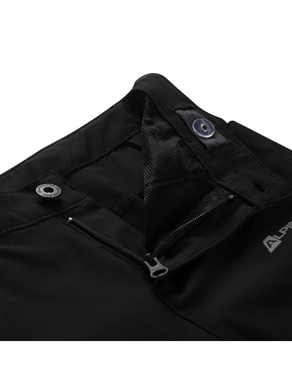 ALPINE PRO Detské nohavice s odopínateľnými nohavicami ALPINE PRO NESCO 2 black