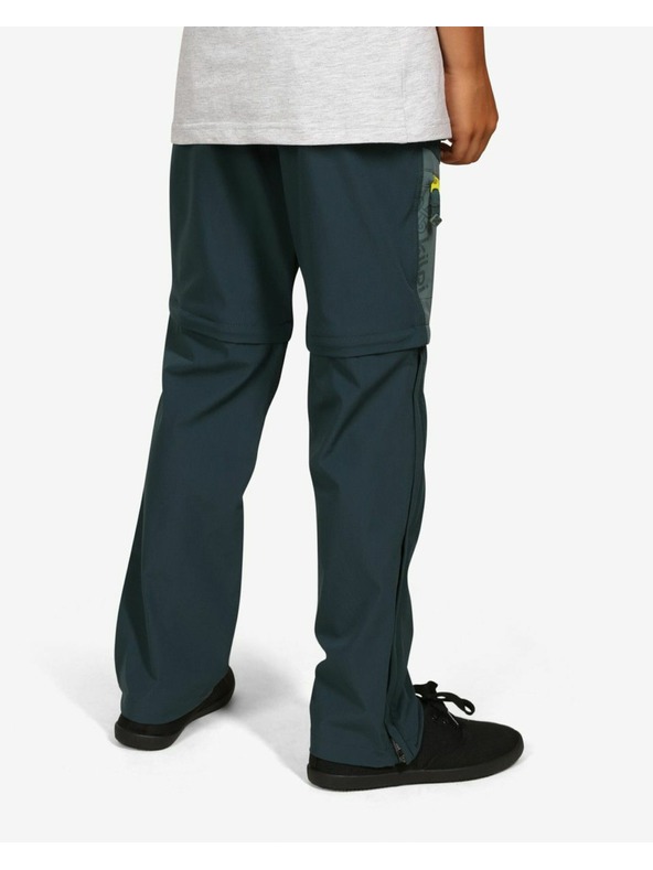 Kilpi Chlapčenské outdoorové nohavice Kilpi HOSIO-JB tmavozelené