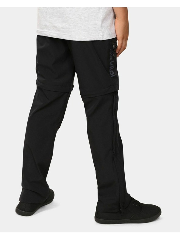 Kilpi Chlapčenské outdoorové nohavice Kilpi HOSIO-JB čierna