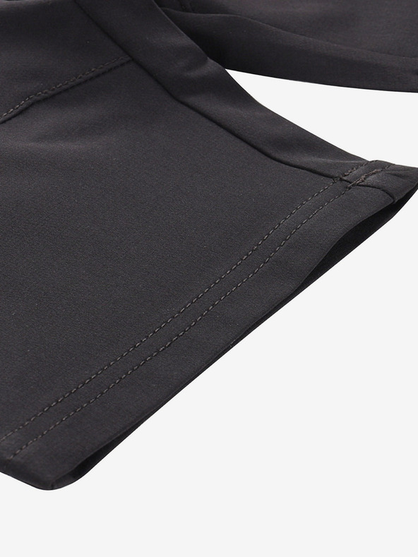 ALPINE PRO Detské softshellové kraťasy ALPINE PRO BAKO čierna