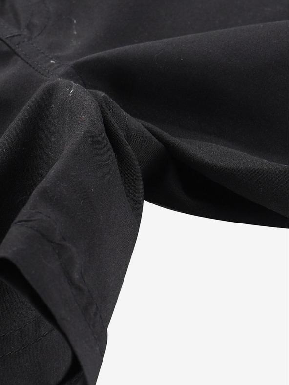 ALPINE PRO Čierne chlapčenské šortky Alpine Pro QUILO