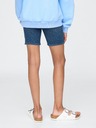 GAP Detské džínsové biker shorts GAP