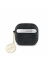 Guess Guess 4G Script PC/PU Charm Puzdro pre AirPods 4 Black