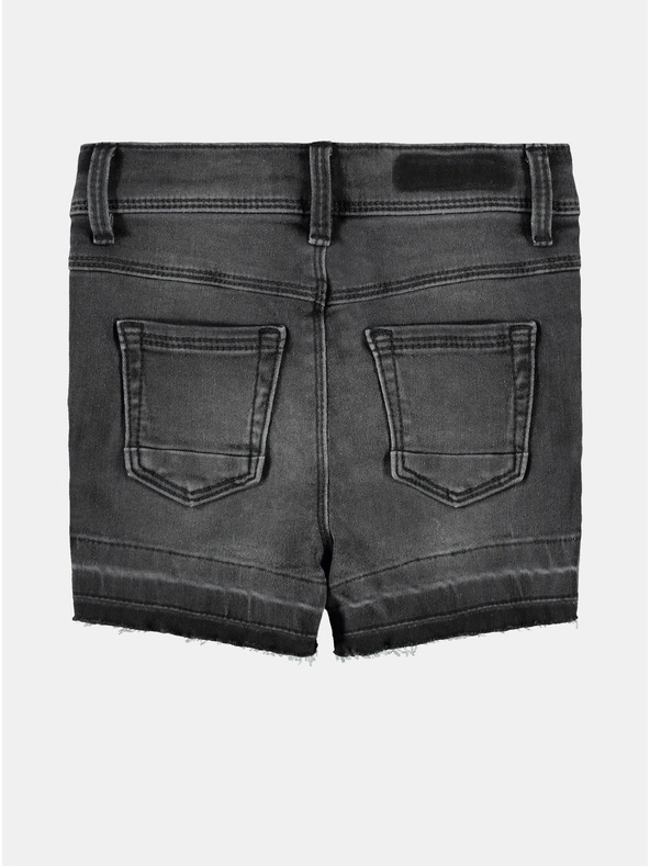 name it Čierne dievčenské džínsové šortky name it Salli