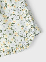 name it Žlto-modré dievčenské kvetované šortky name it Finna