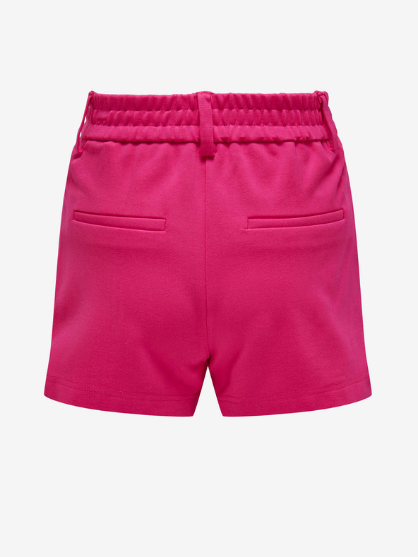 ONLY Tmavoružové dievčenské šortky ONLY Pop Trash