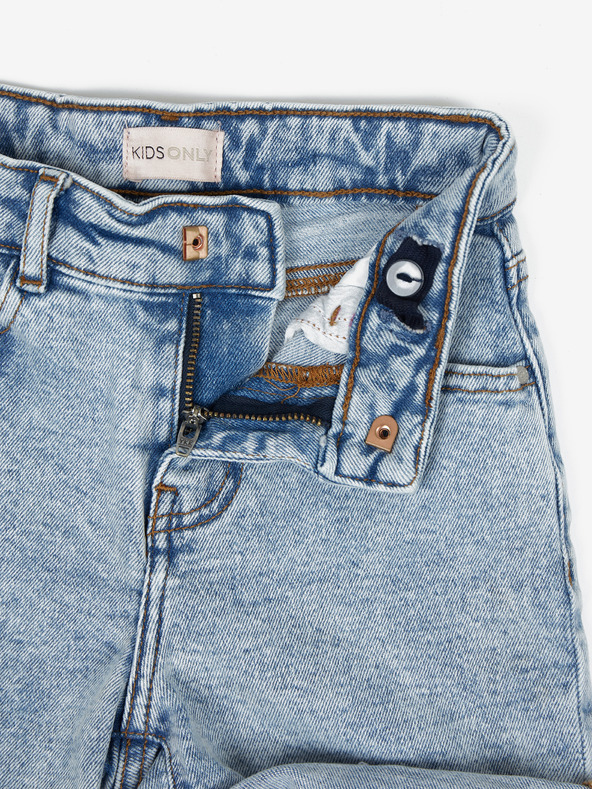 ONLY Svetlomodré dievčenské džínsové šortky ONLY Phine