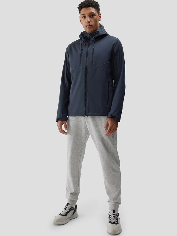 4F Pánska vetruvzdorná bunda softshell membrána 8000 4F