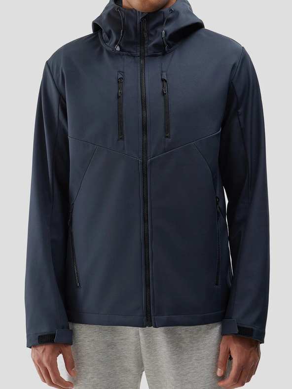 4F Pánska vetruvzdorná bunda softshell membrána 8000 4F