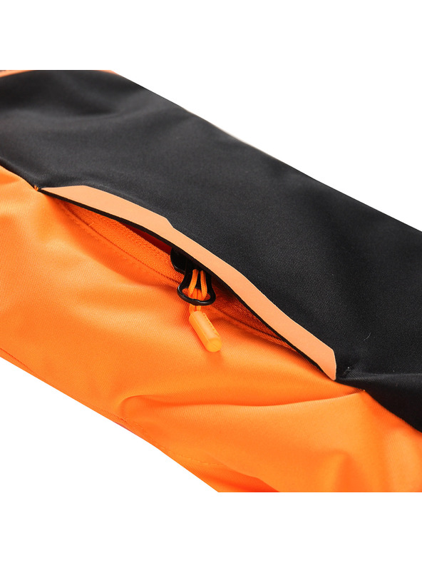 ALPINE PRO Pánska lyžiarska bunda s membránou ptx snow ALPINE PRO DEAR neon shocking orange