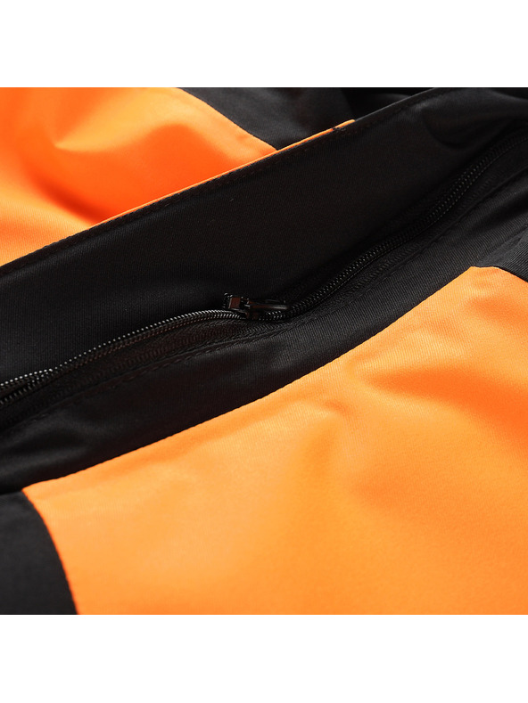 ALPINE PRO Pánska lyžiarska bunda s membránou ptx snow ALPINE PRO DEAR neon shocking orange