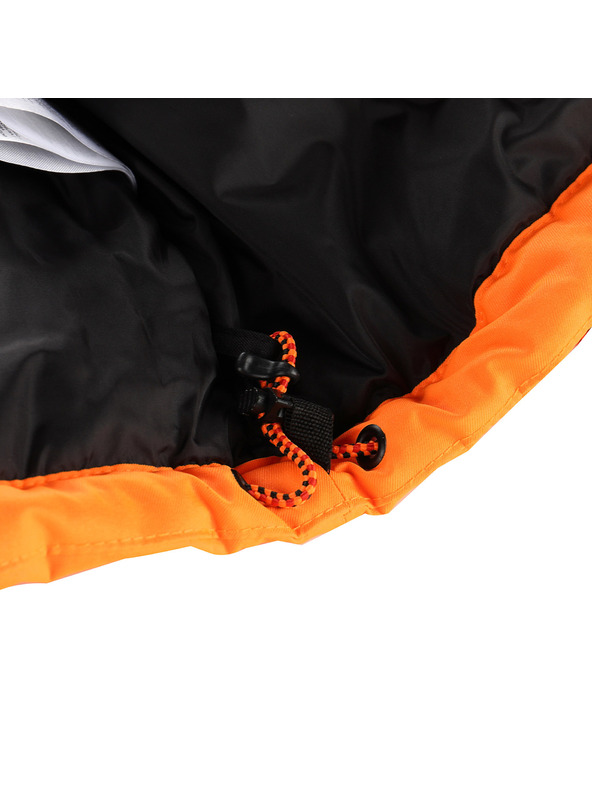 ALPINE PRO Pánska lyžiarska bunda s membránou ptx snow ALPINE PRO DEAR neon shocking orange