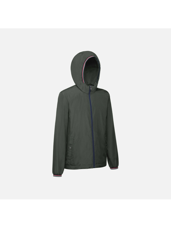 Geox Zelená pánska bunda Geox Jharrod