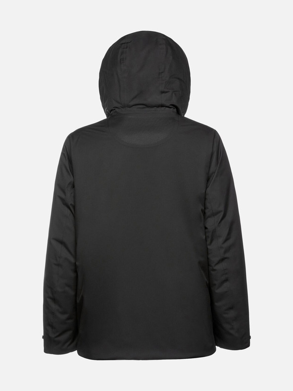 Geox Čierna pánska bunda Geox Terrestre Abx