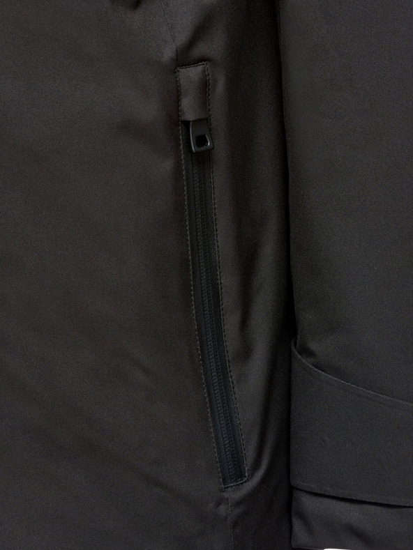 Geox Čierna pánska bunda Geox Terrestre Abx