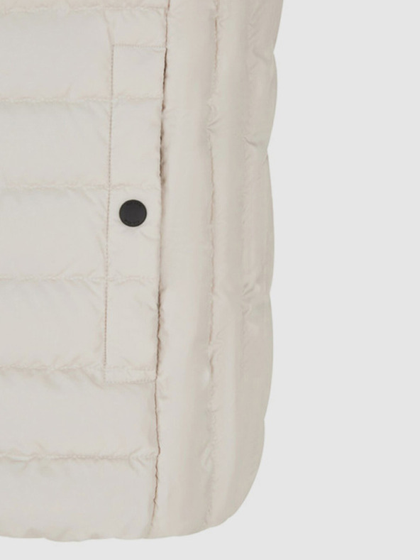 Geox Čierna pánska páperová vesta Geox Kennet