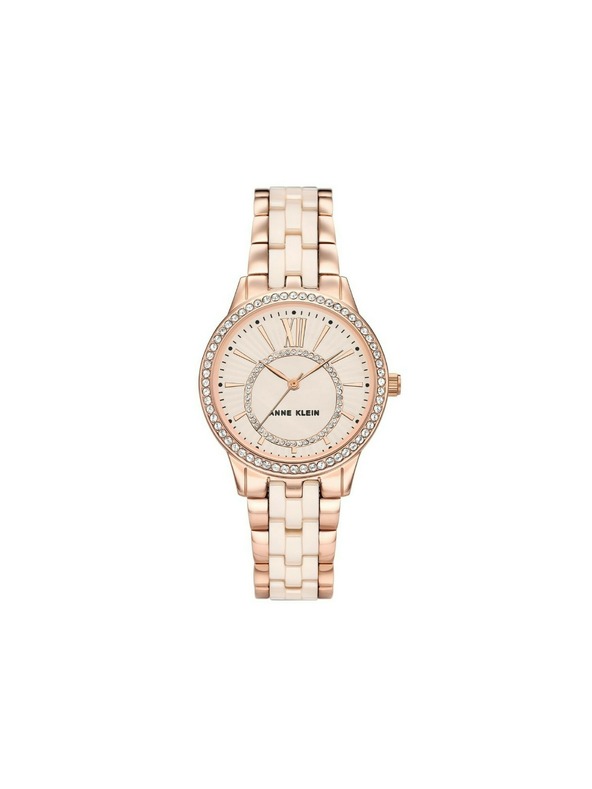Anne Klein Ružovozlaté dámske hodinky Anne Klein