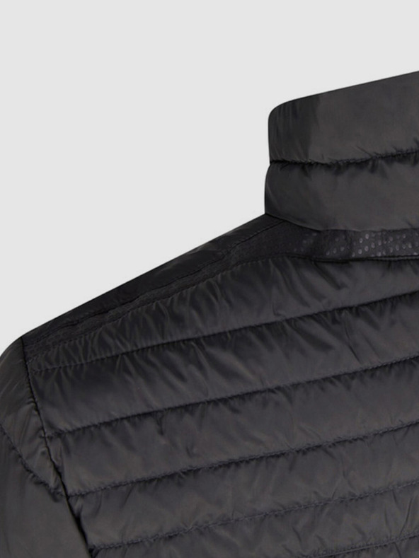 Geox Šedá pánská prešívaná bunda Geox Kennet