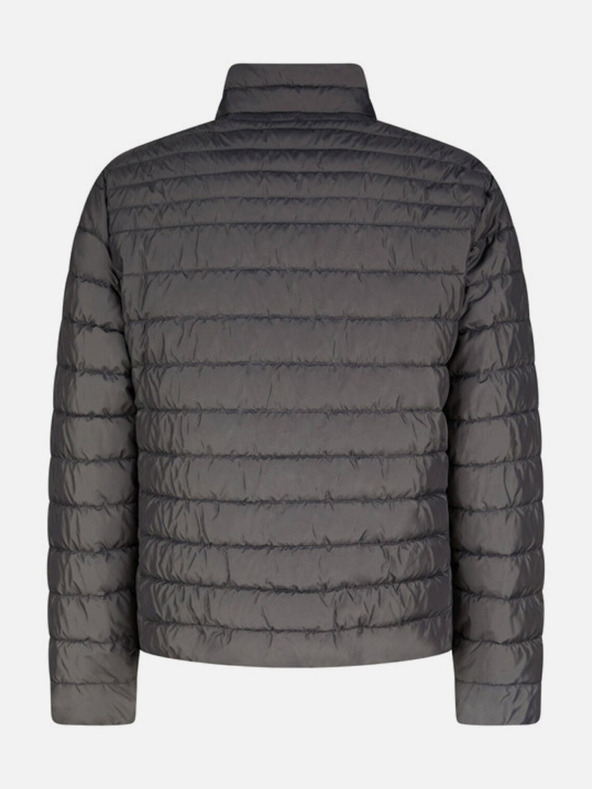 Geox Šedá pánská prešívaná bunda Geox Kennet