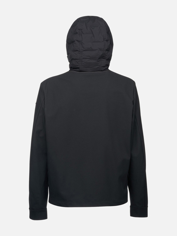 Geox Čierna pánska bunda Geox Sapienza