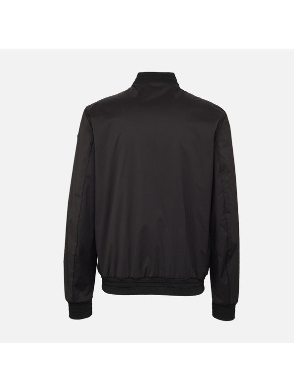 Geox Čierna pánska bunda Geox Avola