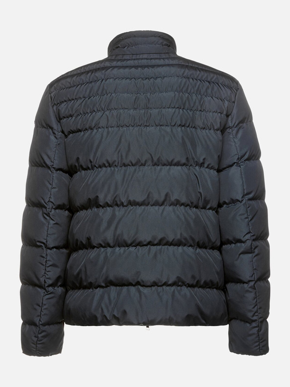 Geox Tmavomodrá pánska bunda Geox Magnete