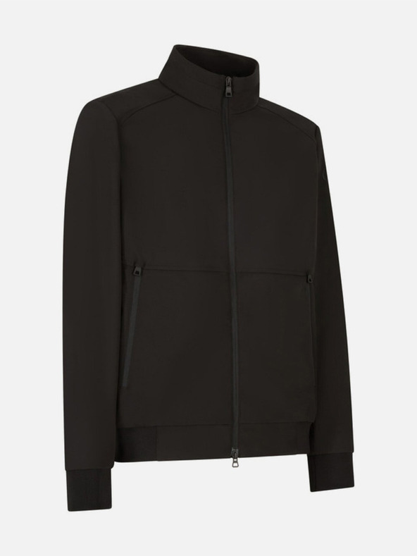 Geox Čierna pánska páperová bunda Geox Spherica