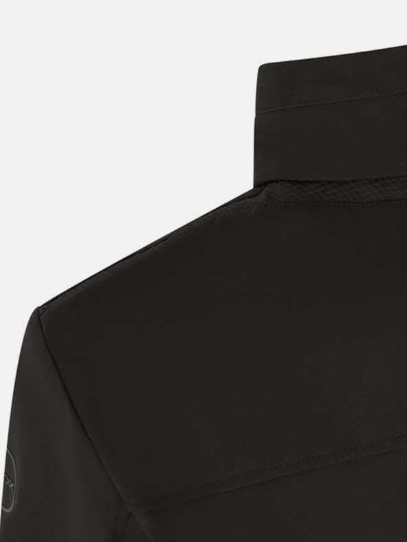 Geox Čierna pánska páperová bunda Geox Spherica