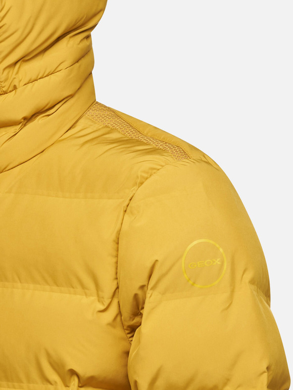 Geox Žltá pánska bunda Geox Spherica