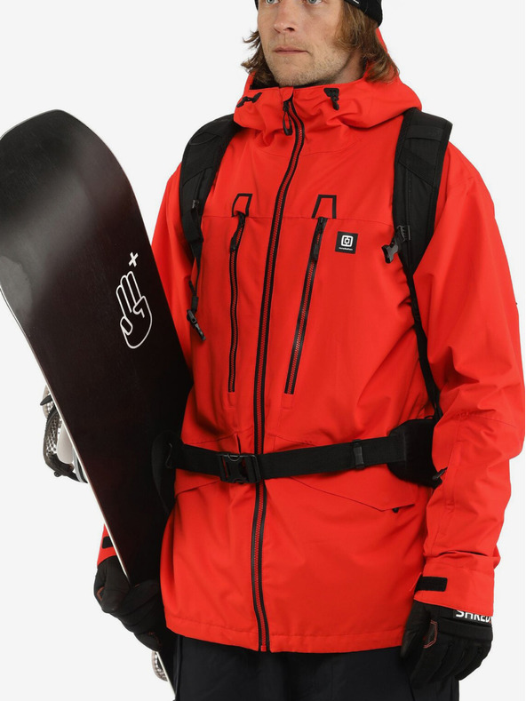 Horsefeathers Bunda Halen II - plameňovo červená veľkosť L HORSEFEATHERS