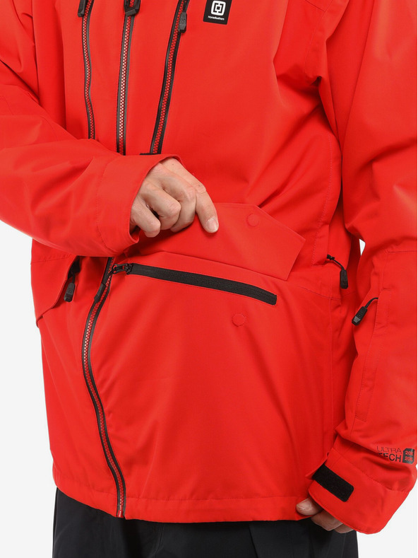 Horsefeathers Bunda Halen II - plameňovo červená veľkosť L HORSEFEATHERS