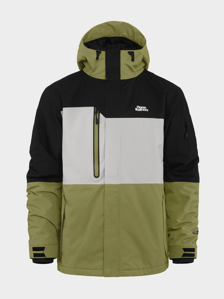 Horsefeathers Bunda Ripple Jacket - čierna/iguana veľkosť L HORSEFEATHERS