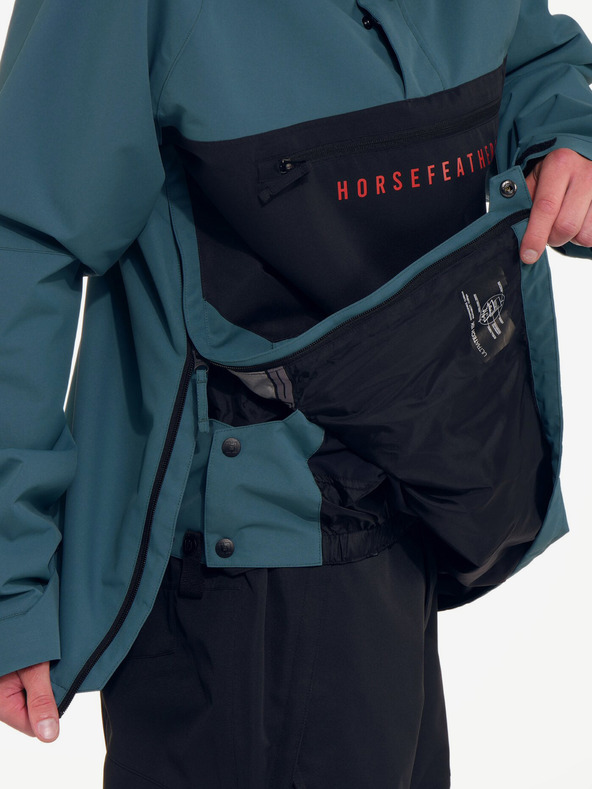 Horsefeathers Donnie Bunda Horsefeathers - čierna