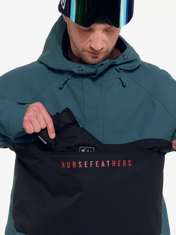 Horsefeathers Donnie Bunda Horsefeathers - čierna