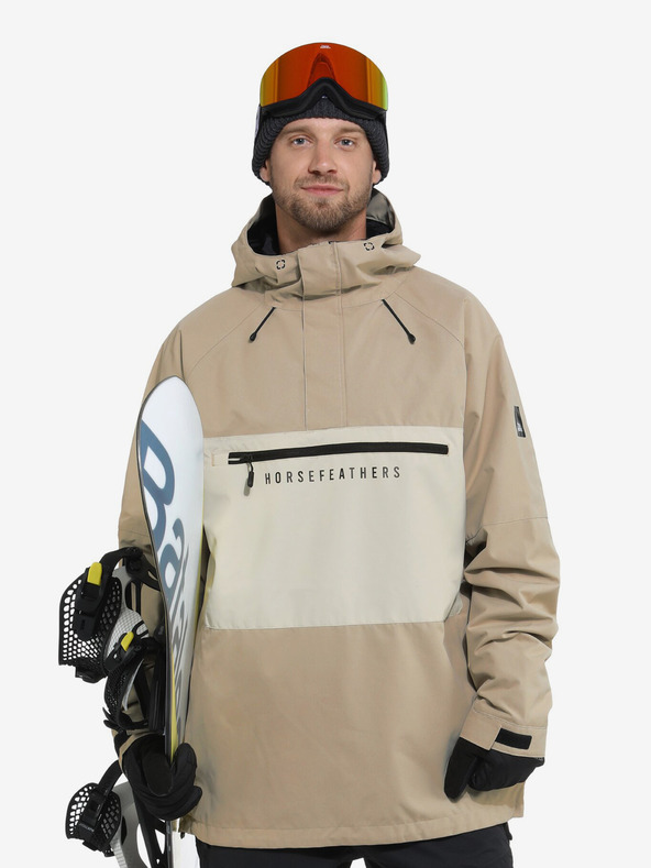 Horsefeathers Bunda Donnie Horsefeathers - béžová