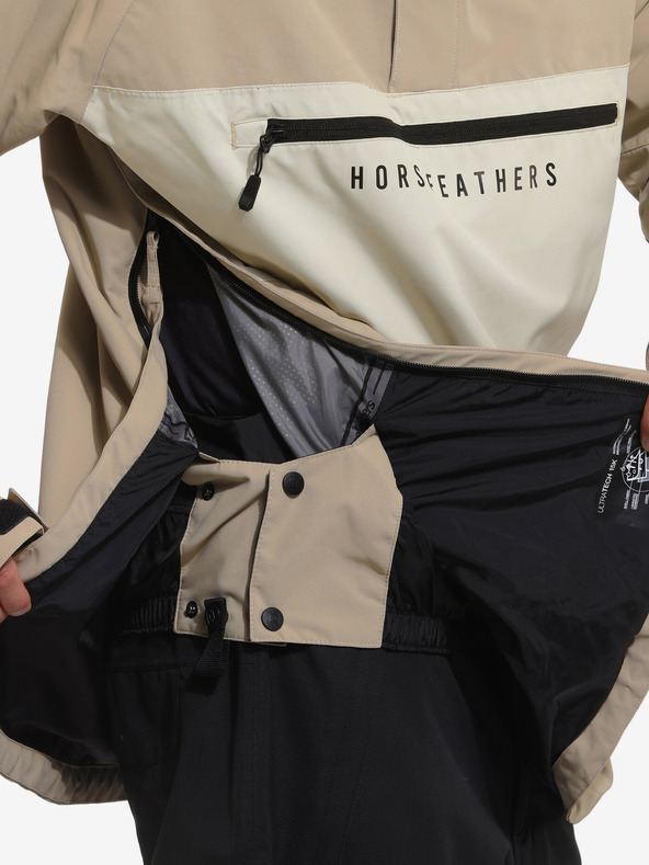 Horsefeathers Bunda Donnie Horsefeathers - béžová