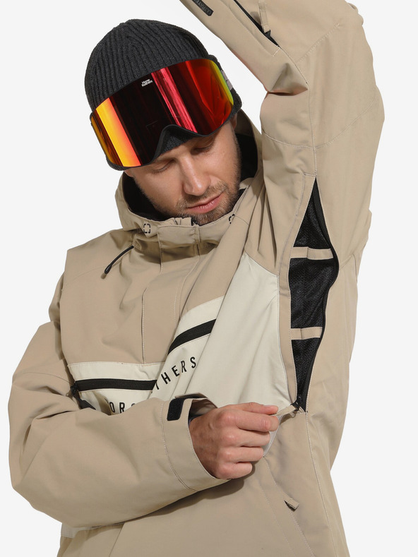 Horsefeathers Bunda Donnie Horsefeathers - béžová