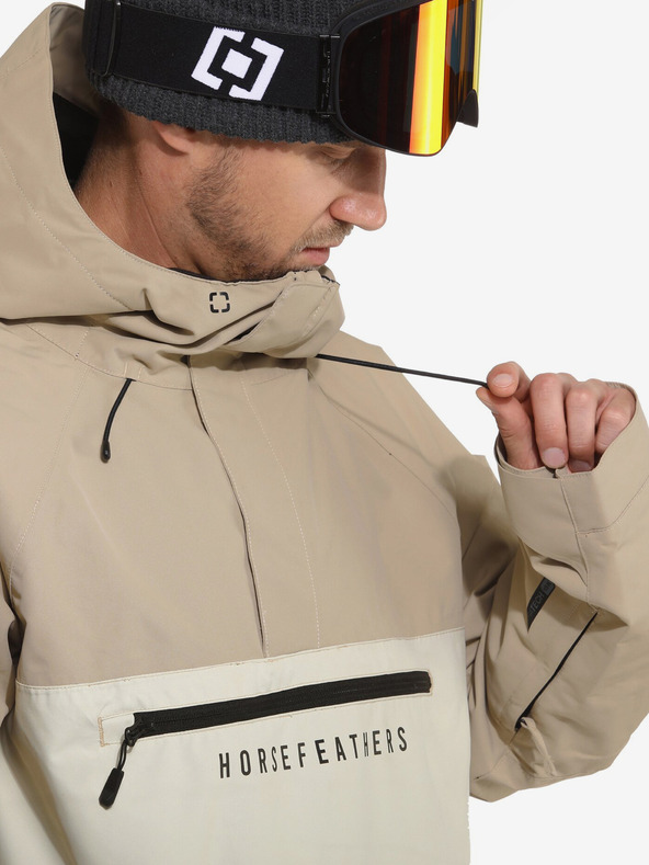 Horsefeathers Bunda Donnie Horsefeathers - béžová